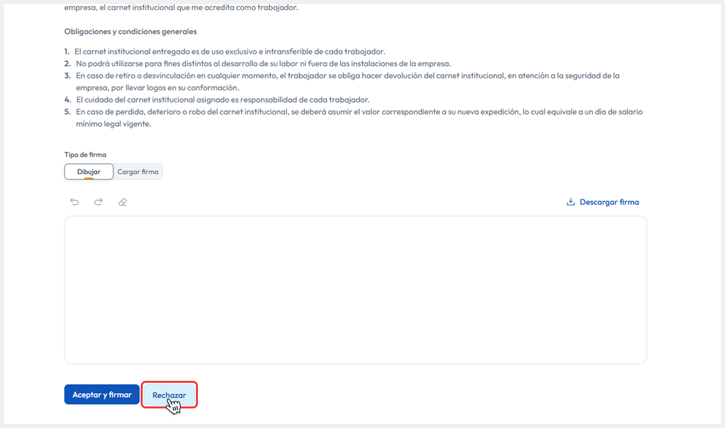 Vista principal apuntando al mneú y seleccionando la opción de Editar